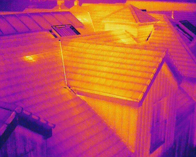Thermal Imaging Roof Survey Image Walton-on-Thames